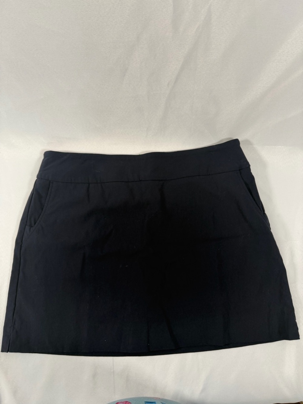 Swing Control Skort Womens 14 Navy Blue Stretch Performance Golf Inner Shorts